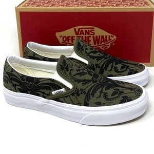 Vans Shoes Vans Classic Slip On Shoes Low Top Canvas Khaki